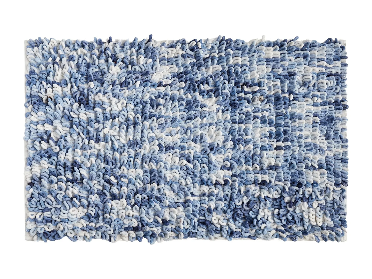 Teppich Loopso mittelblau 50 x 80
