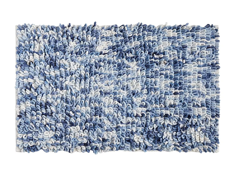 Teppich Loopso mittelblau 50 x 80