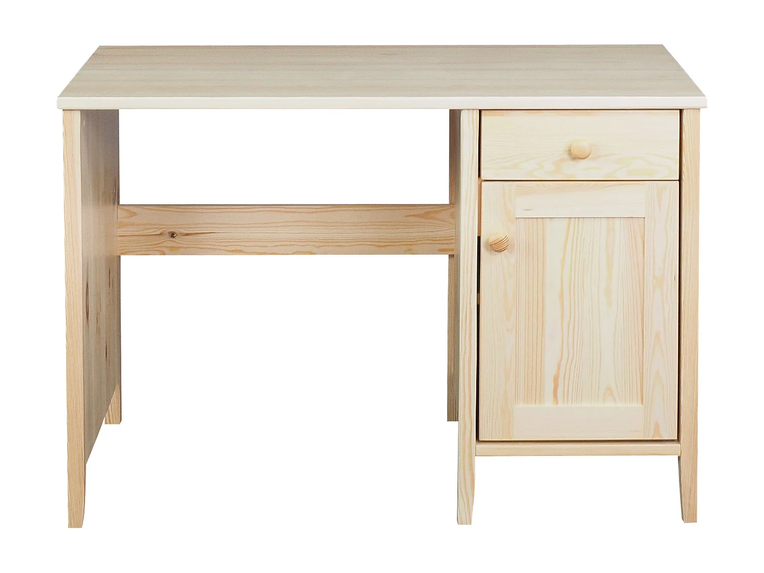 Biurko Colorado I drewniane, sosnowe