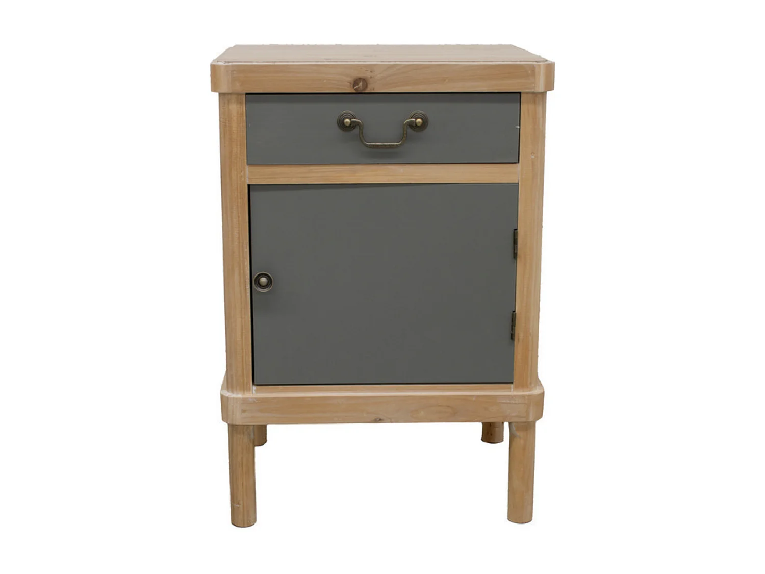 Comodino “Elisabetta” colore Miele in legno di Pino e MDF