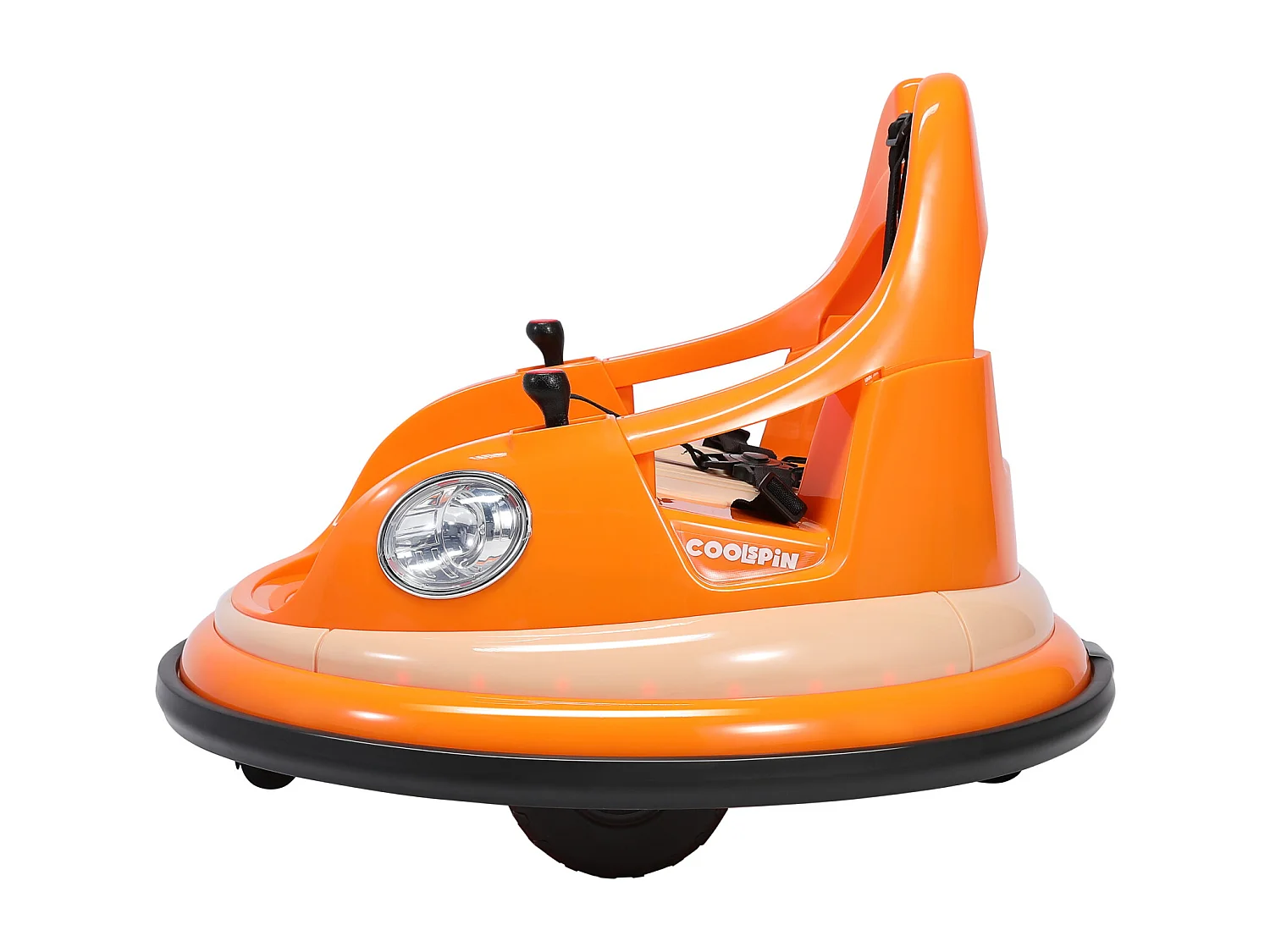 Auto-tamponneuse HOMEMIYN 12 V, 2 vitesses ✓ ASTM. Télécommande, Bluetooth + LED, rotation à 360°, harnais 5 points. Pour les 1,5 à 5 ans. Bleu.