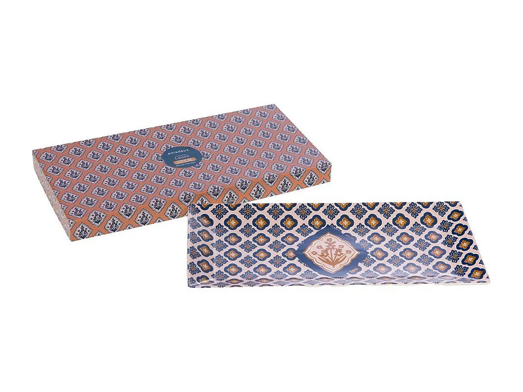 Coffret plat rectangulaire Laure