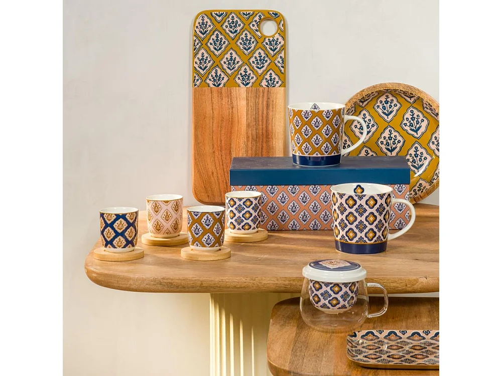 Coffret de 2 mugs Laure 45 cl