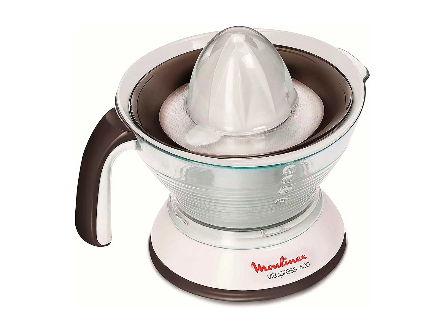 Presse-agrumes électrique MOULINEX PC300B10 Vitapress - Blanc 0,6 L 25W