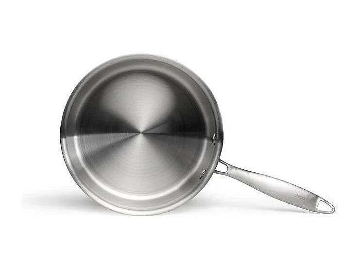Cacerola de acero inoxidable 18/10, 20 cm, apta para todo tipo de cocinas, incluidas las de inducción.