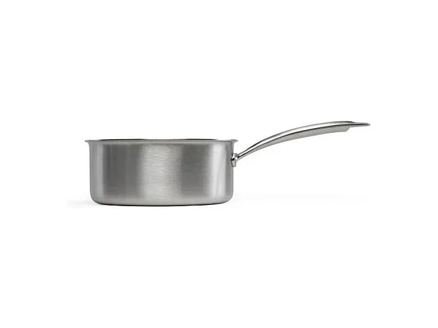 Brigade - Casserole en acier inoxydable 18 cm - LIVOO - MEP160 - Acier inoxydable Triply - Tous feux dont induction - Made in Fr