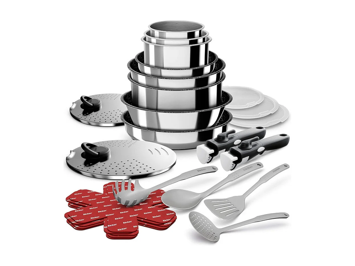 BACKEN 199924 Batterie cuisine 24 pcs