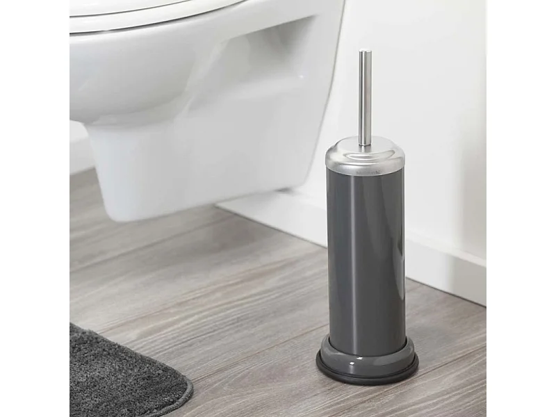 Brosse de toilette et support gris Sealskin Acero 361730514