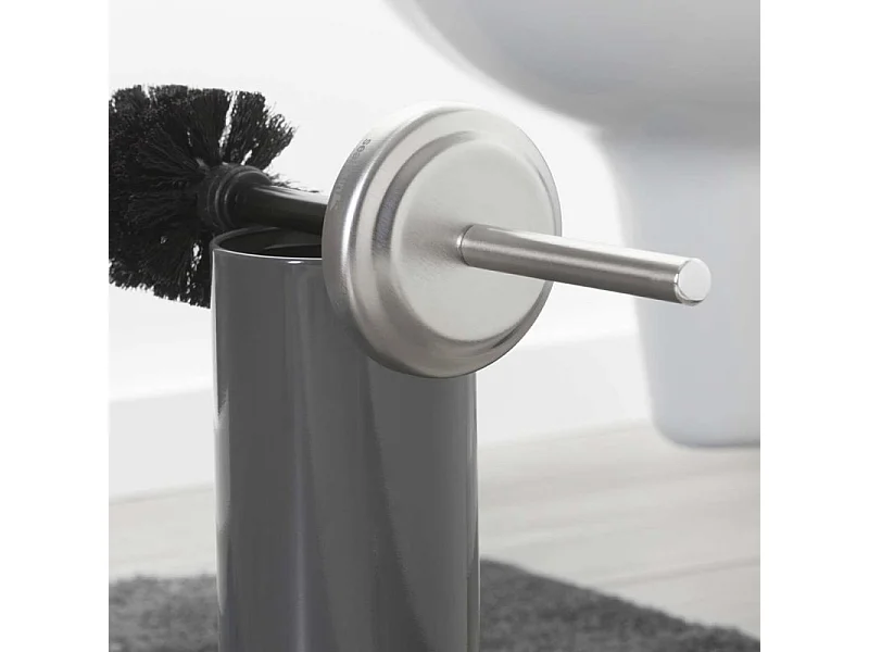 Brosse de toilette et support gris Sealskin Acero 361730514