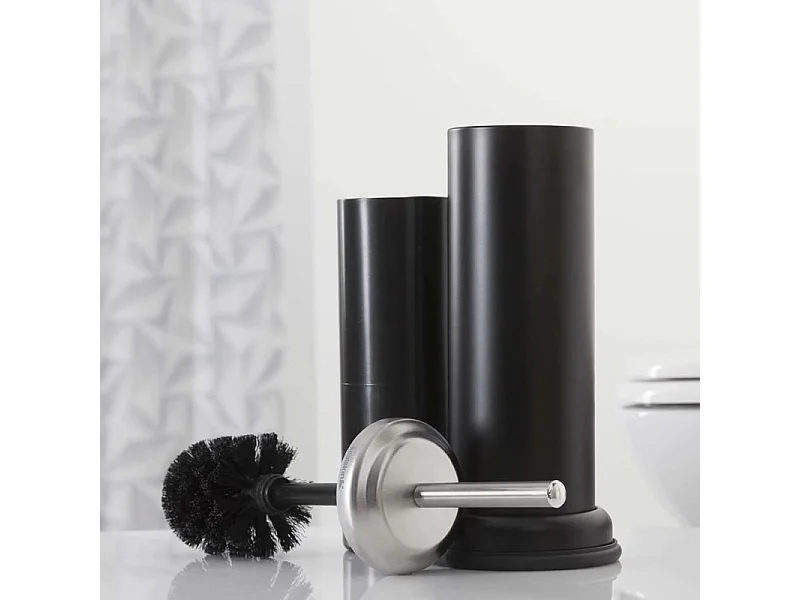 Sealskin Porte brosse et brosse de toilette Acero Noir 361730519