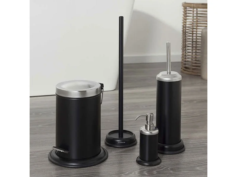 Sealskin Porte brosse et brosse de toilette Acero Noir 361730519