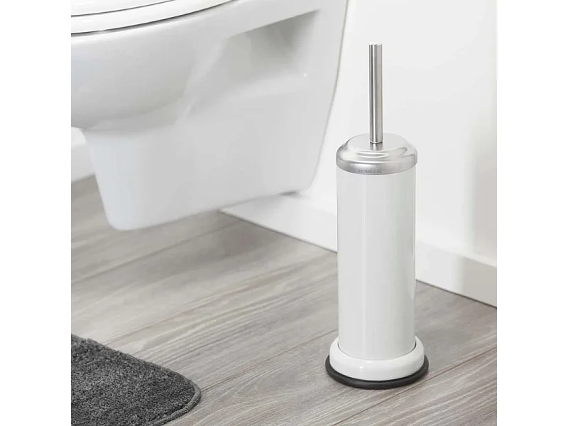 Brosse de toilette et support blanc Sealskin Acero 361730510