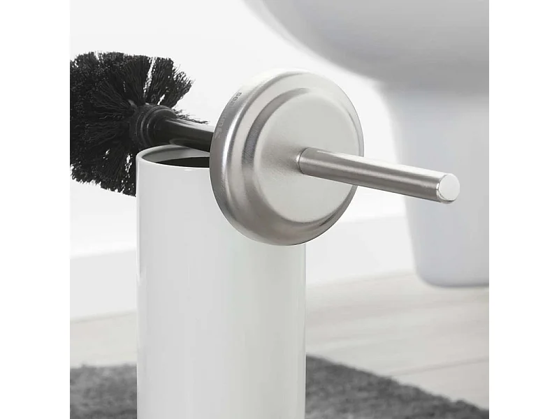 Brosse de toilette et support blanc Sealskin Acero 361730510
