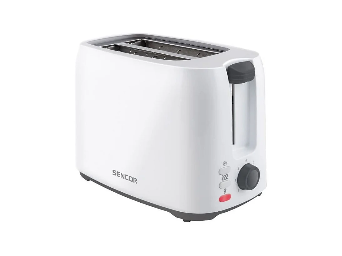 Grille-pain - SENCOR - STS 2606WH - 750 W - 2 fentes - Blanc