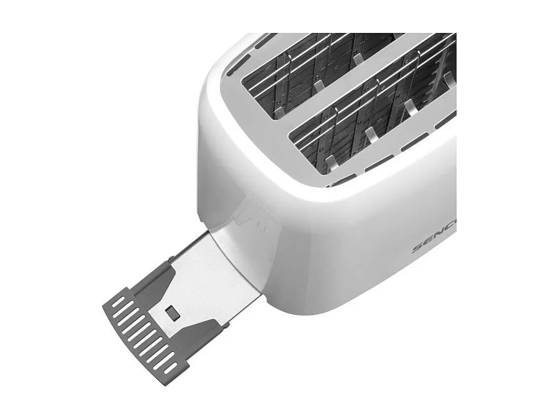 Grille-pain - SENCOR - STS 2606WH - 750 W - 2 fentes - Blanc