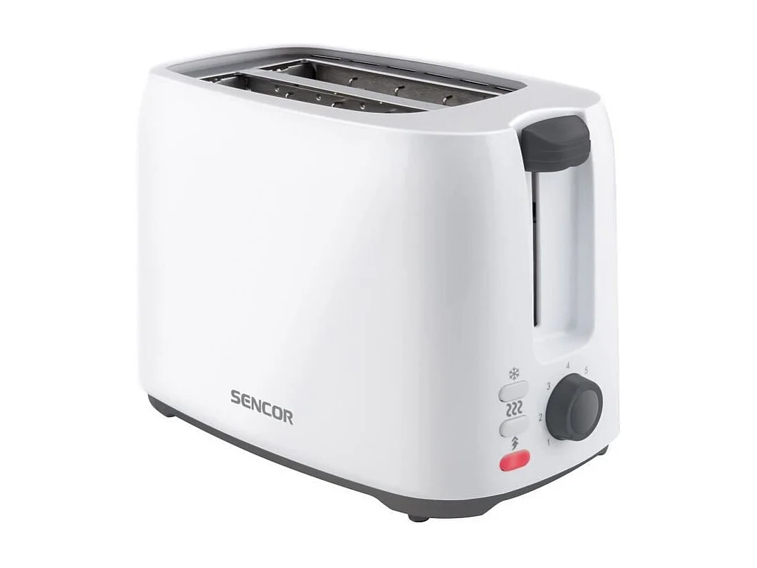 Grille-pain - SENCOR - STS 2606WH - 750 W - 2 fentes - Blanc