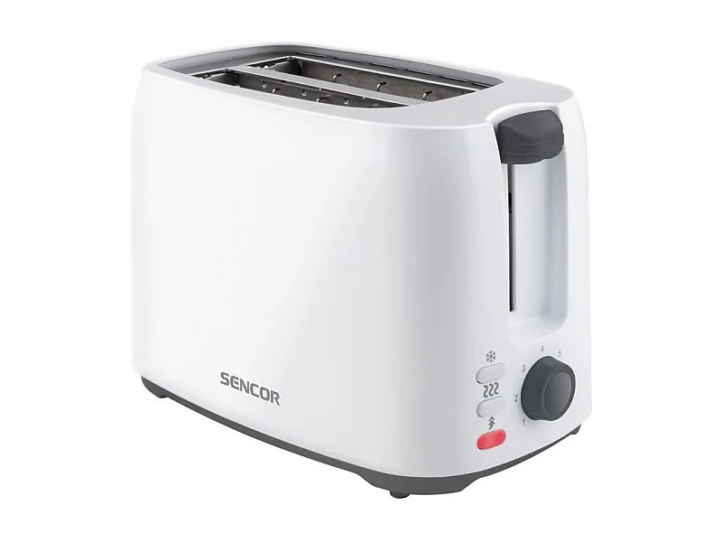 Grille-pain - SENCOR - STS 2606WH - 750 W - 2 fentes - Blanc