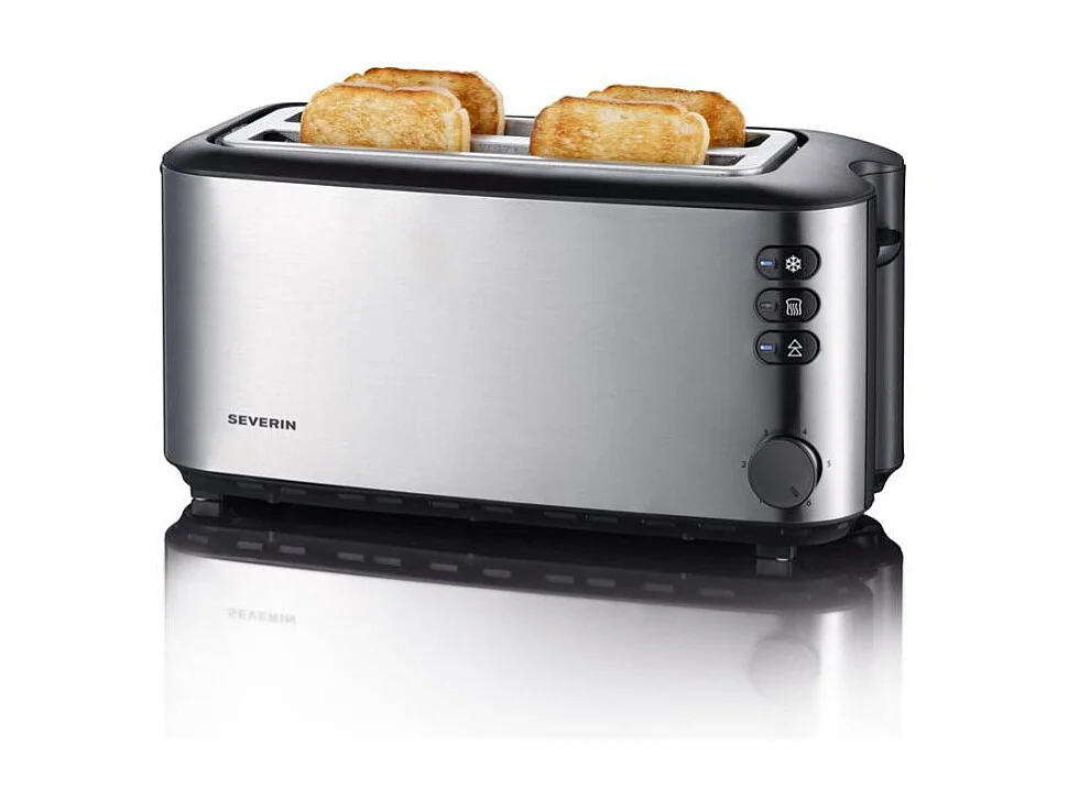 Severin Grille-pains 2 fentes 1400w inox - at2509