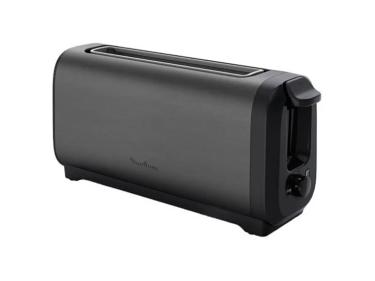 Moulinex Grille pain longue fente Subito Inox noir LS5S08E0