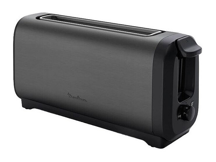 Toster Moulinex Subito Inox Czarny LS5S08E0