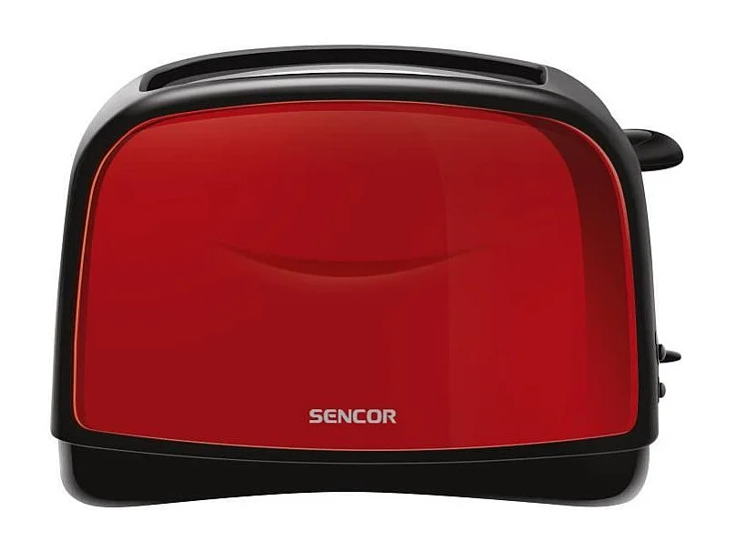 Grille-pain - SENCOR - STS 2652RD - 850 W - 2 fentes - Noir / Rouge
