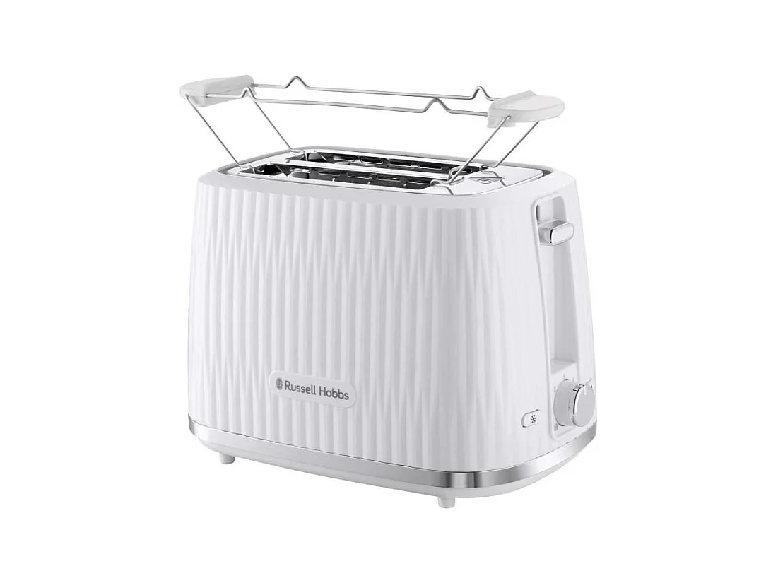 Grille-pain - RUSSELL HOBBS - EDEN - 800 W - 2 fentes - Blanc