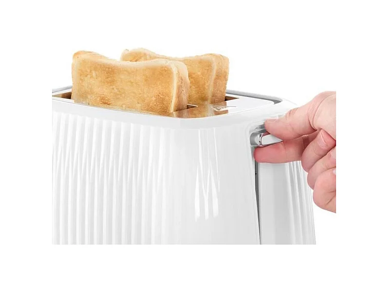 Grille-pain - RUSSELL HOBBS - EDEN - 800 W - 2 fentes - Blanc