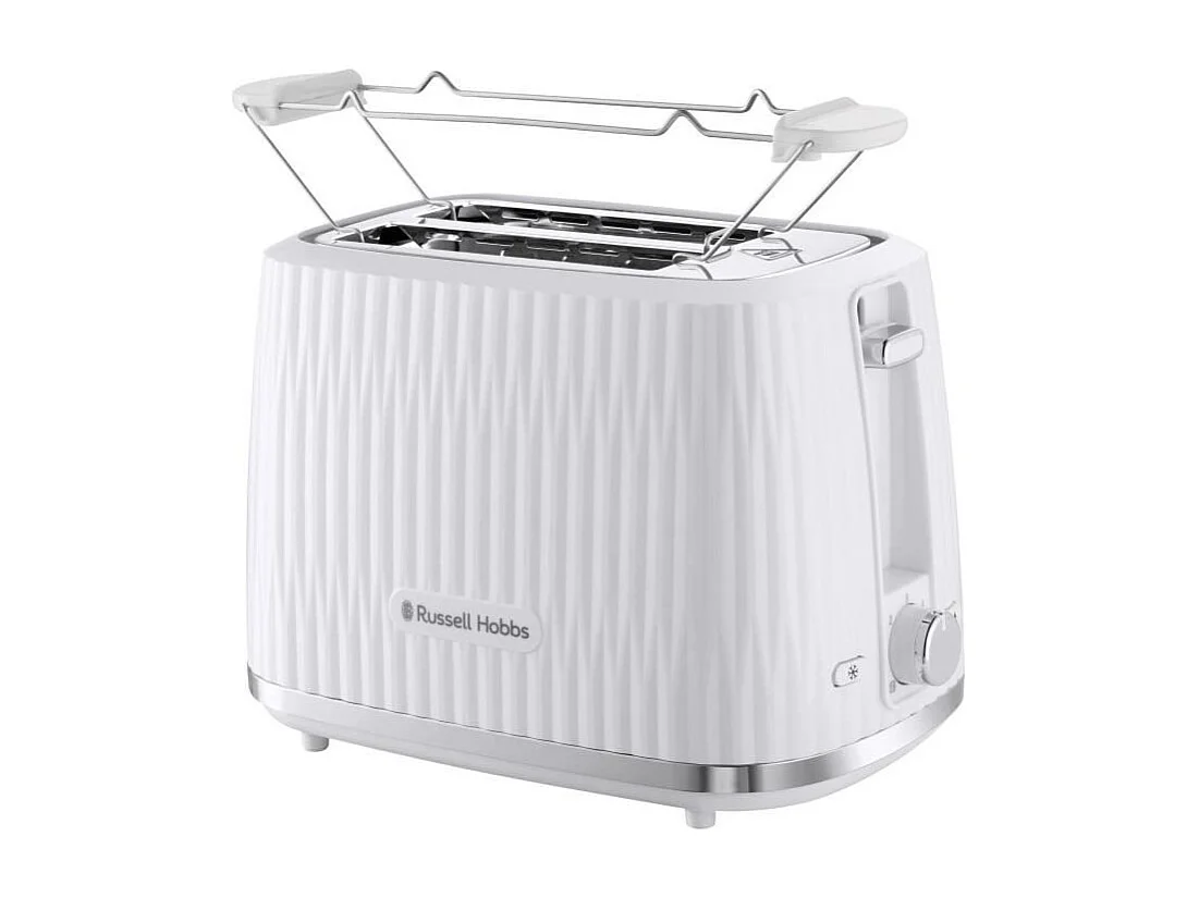 Grille-pain - RUSSELL HOBBS - EDEN - 800 W - 2 fentes - Blanc