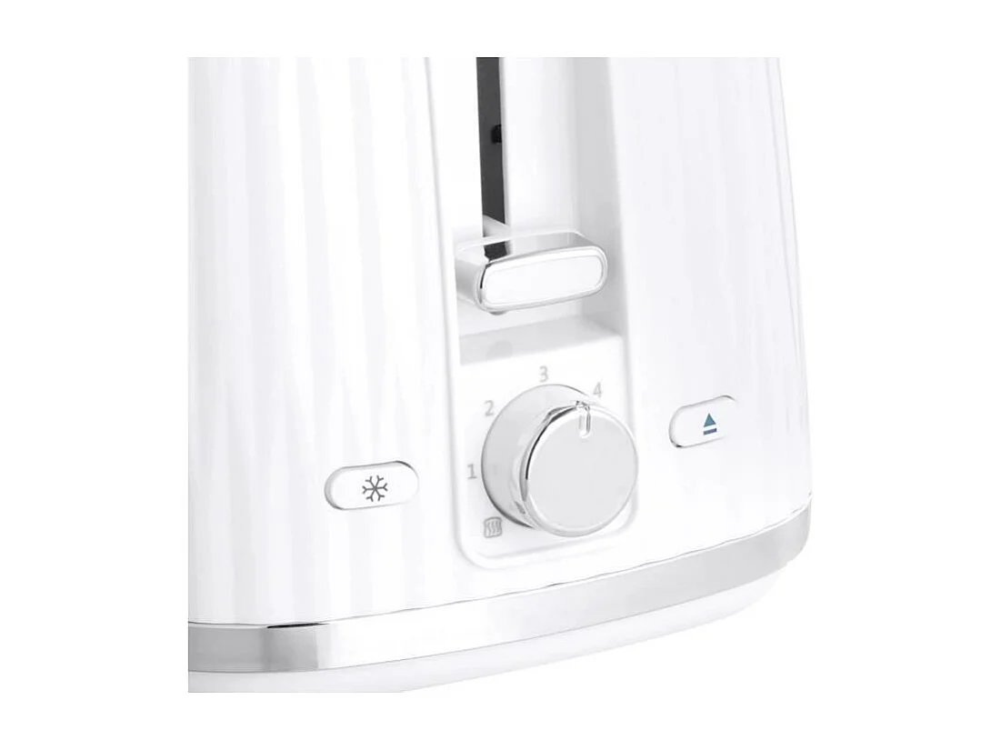 Grille-pain - RUSSELL HOBBS - EDEN - 800 W - 2 fentes - Blanc