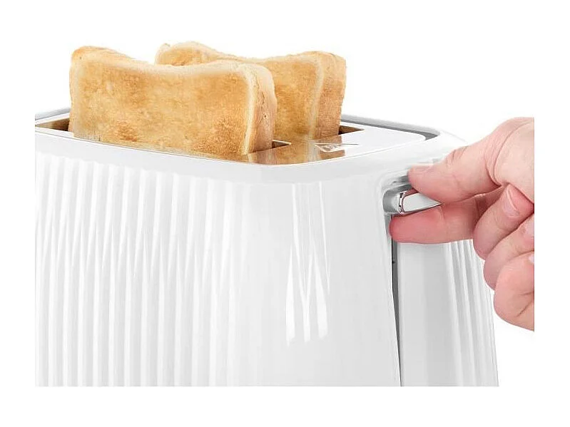 Grille-pain - RUSSELL HOBBS - EDEN - 800 W - 2 fentes - Blanc