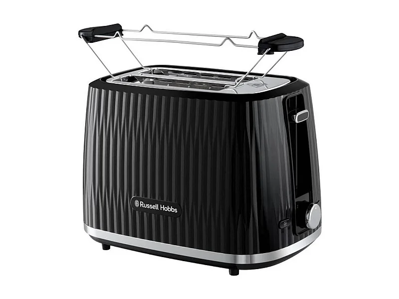 Grille-pain - RUSSELL HOBBS - EDEN - 800 W - 2 fentes - Noir