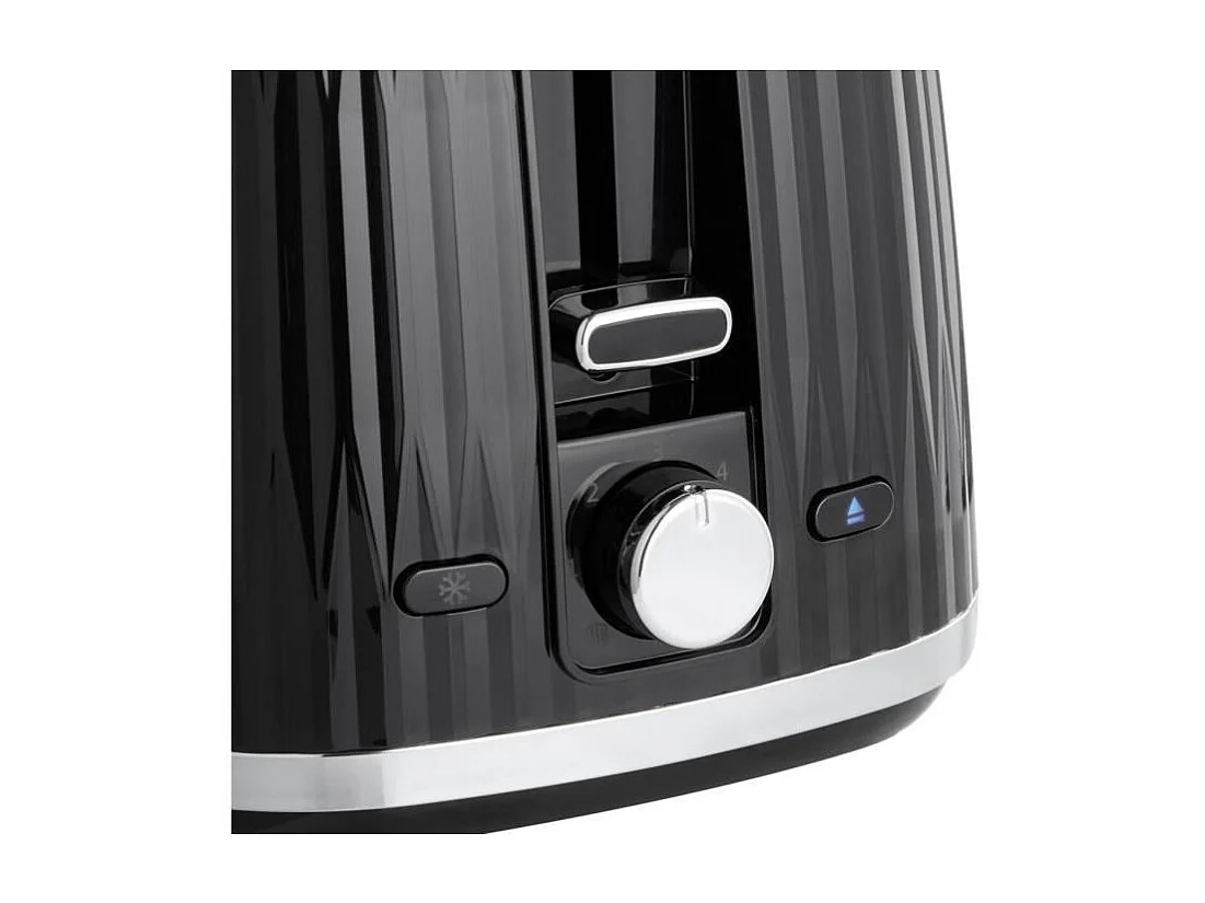 Grille-pain - RUSSELL HOBBS - EDEN - 800 W - 2 fentes - Noir