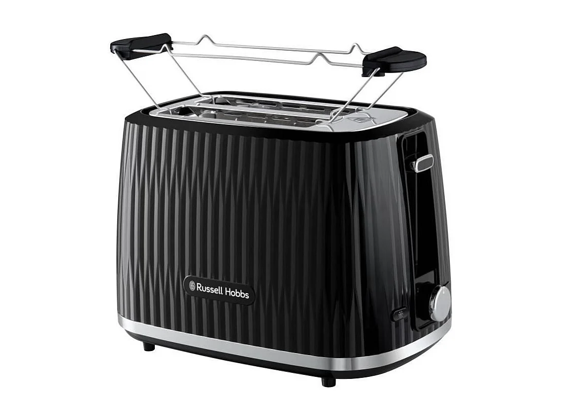 Grille-pain - RUSSELL HOBBS - EDEN - 800 W - 2 fentes - Noir