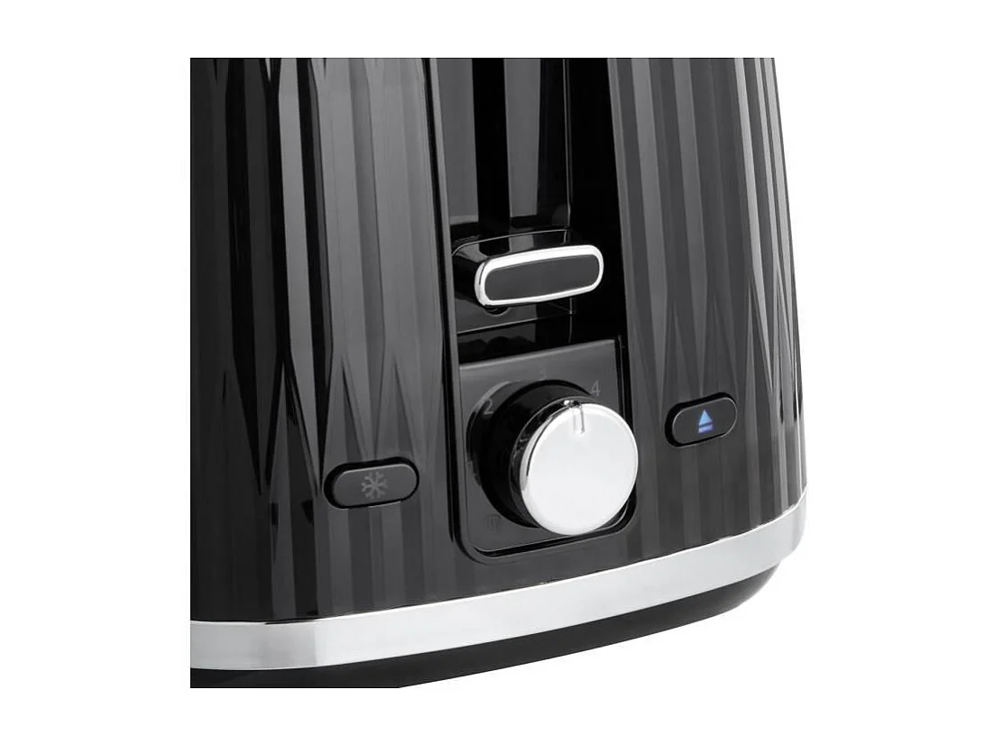 Grille-pain - RUSSELL HOBBS - EDEN - 800 W - 2 fentes - Noir