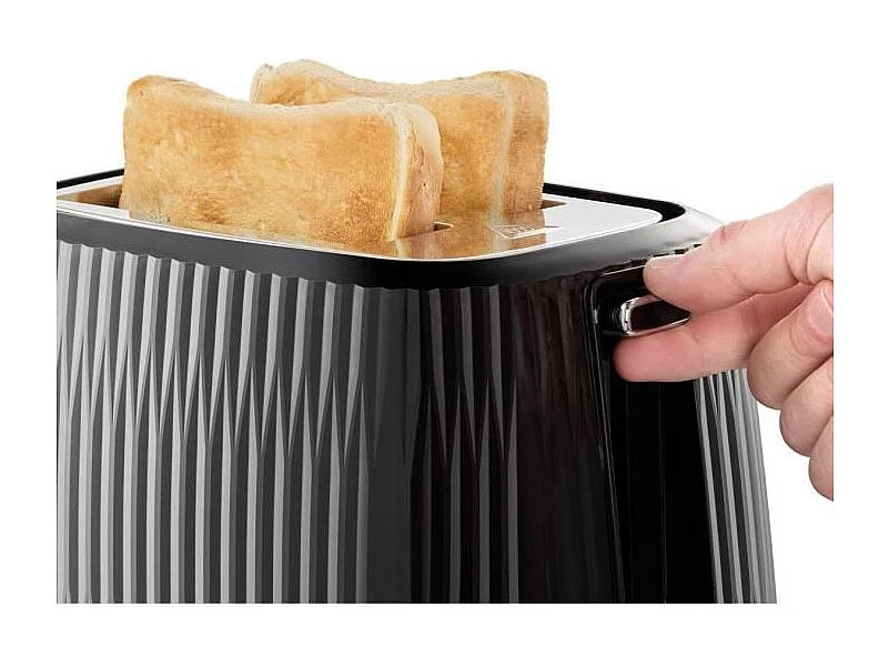Grille-pain - RUSSELL HOBBS - EDEN - 800 W - 2 fentes - Noir
