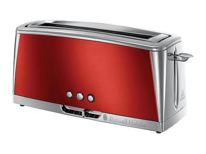 RUSSELL HOBBS 23250-56 - Grille-pain Luna - Technologie Fast Toast - Rouge Solaire