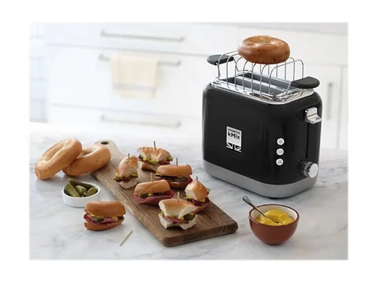 KENWOOD TCX751BK Grille-pain kMix - 2 fentes - 900 W - Noir