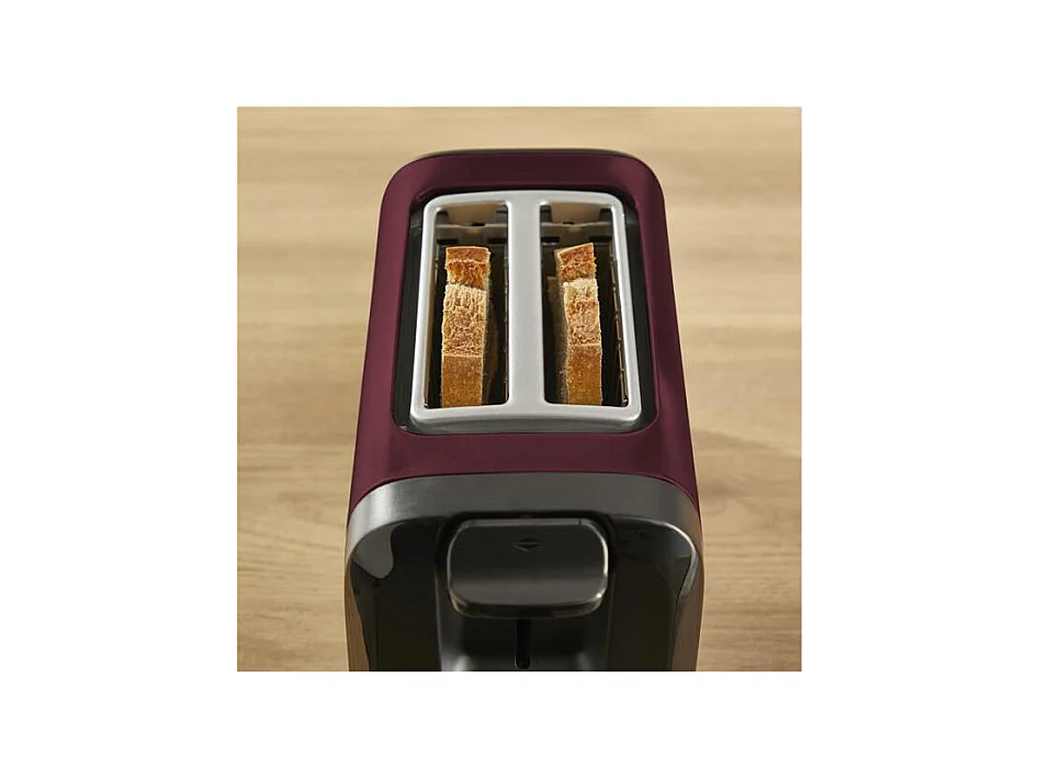 Moulinex Grille pains 2 fentes 800w bordeaux - LT5S05E0