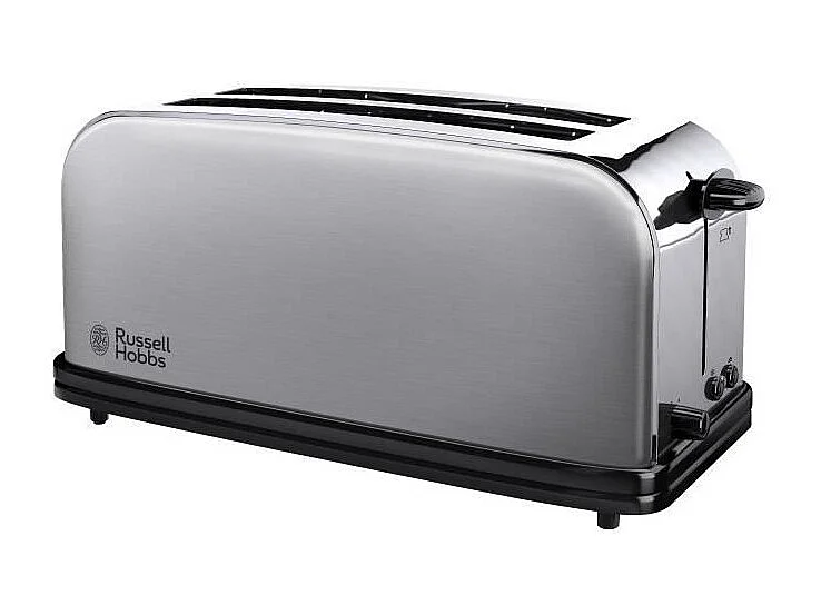 RUSSELL HOBBS 23610-56 - Grille-pain Adventure 2 longues fentes - 1600 W - Acier brosse