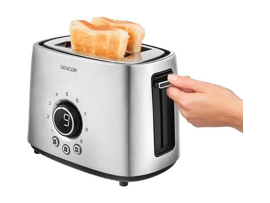 Sencor STS 5050SS Tostapane 2 fette 1000 W Argento