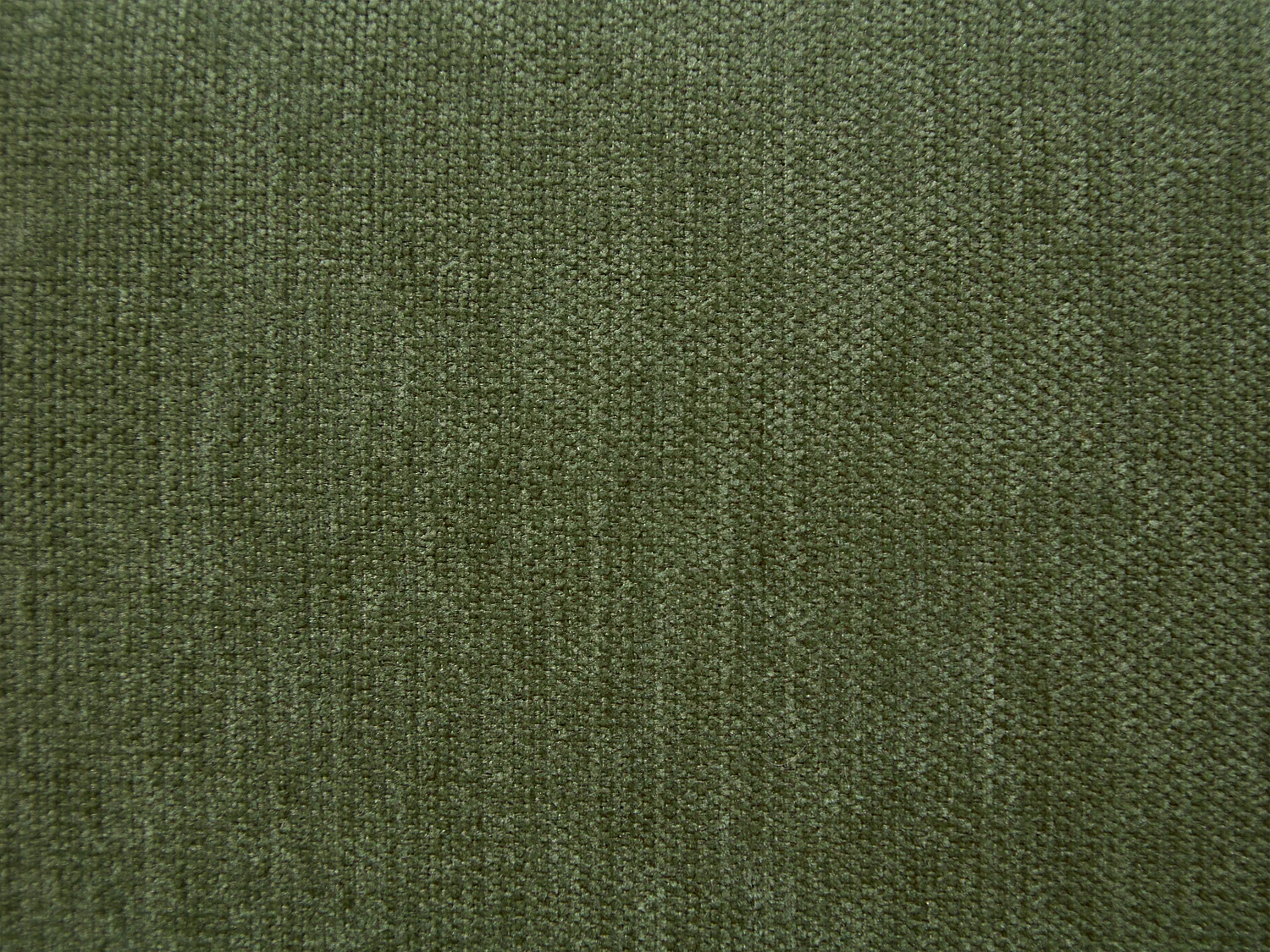 Canapé 3 places convertible en tissu vert kaki avec assise à mémoire de forme SERABA