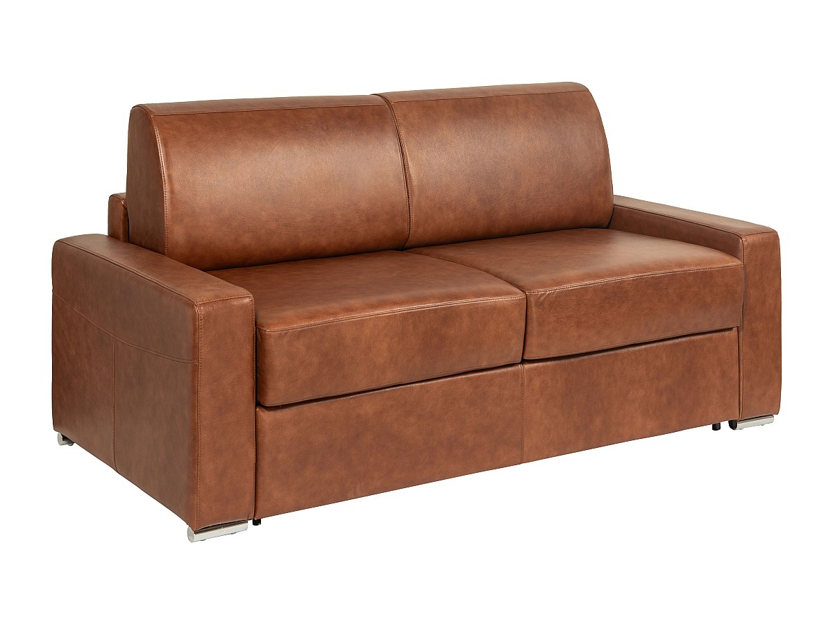 Schlafsofa mit Matratze 3-Sitzer - Liegefläche 140 cm - Matratze 22 cm mit günstig online kaufen