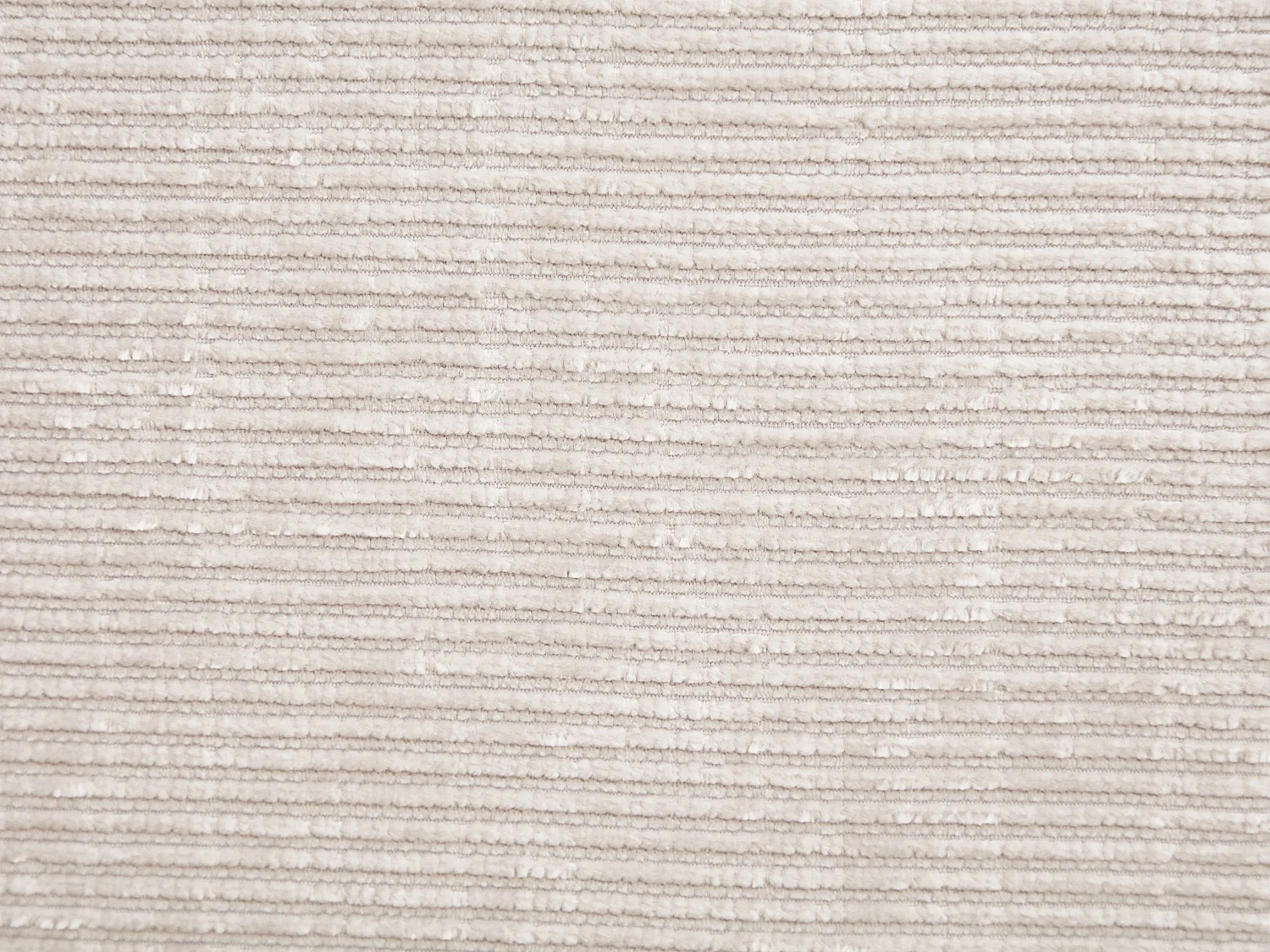 Canapé 3 places relax électrique massant en tissu chenille beige KOCENI