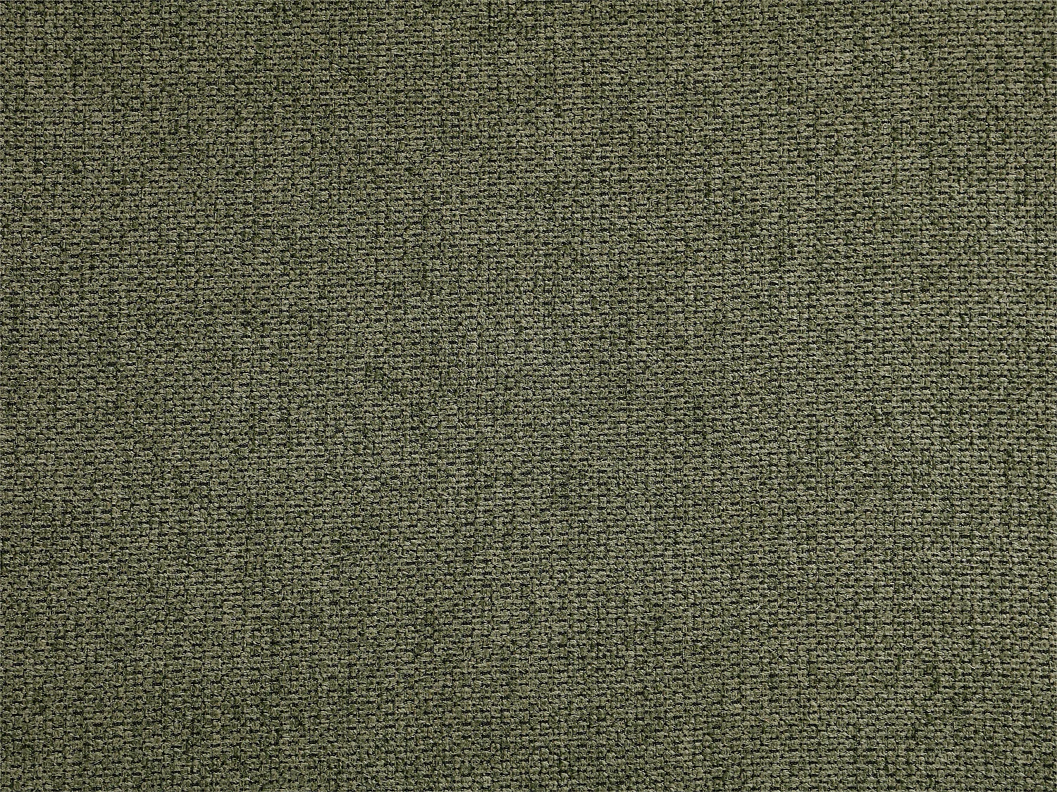 Canapé d'angle droit convertible en tissu texturé vert BESEMA