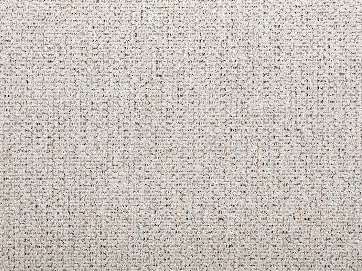 Canapé d'angle gauche convertible en tissu texturé beige BESEMA