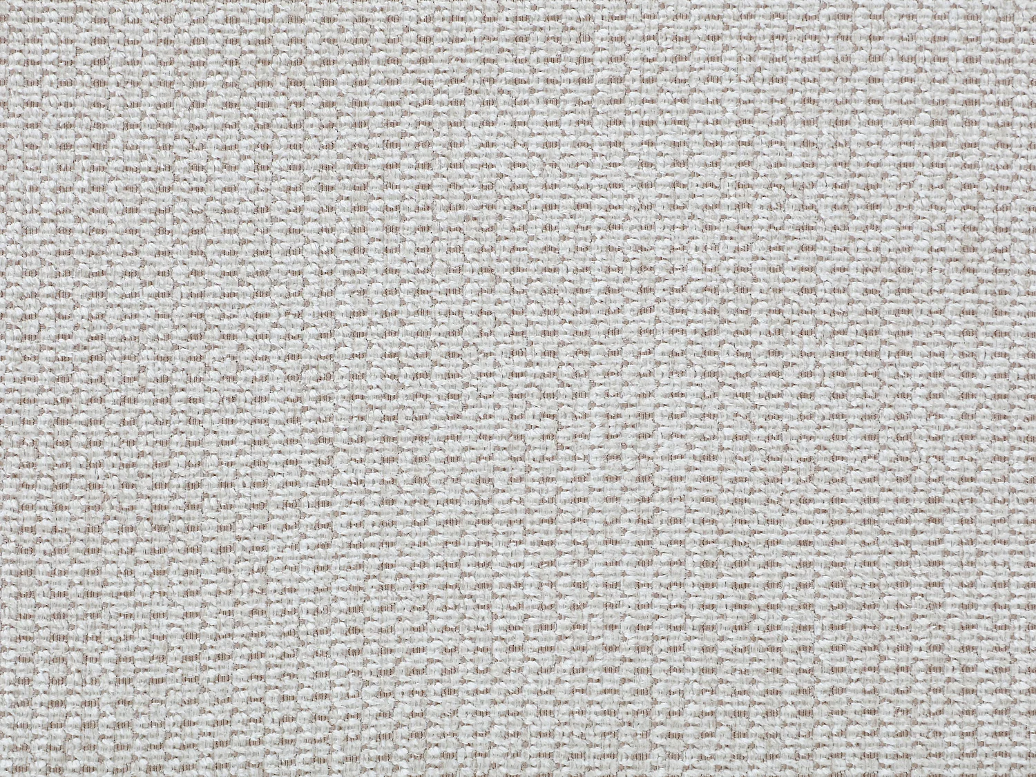 Canapé d'angle droit convertible en tissu texturé beige VAVERDO