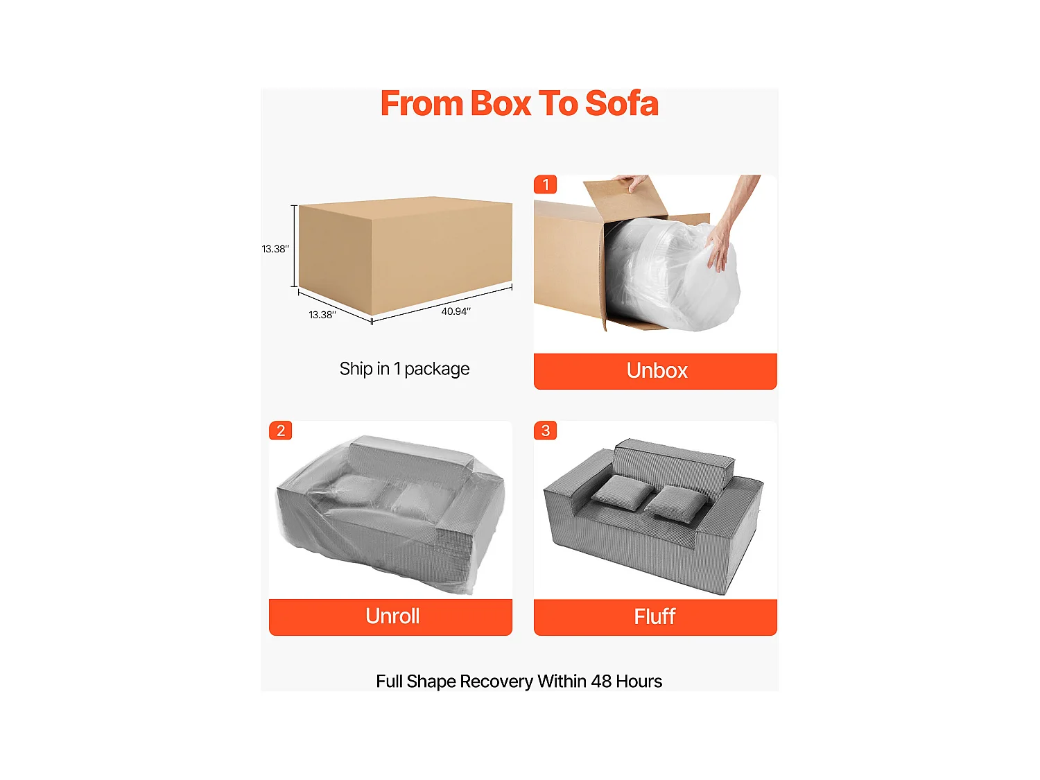 Canapé 2 Places SucceBuy 160cm, Canapé Moderne en Velours Côtelé avec Ressorts Ensachés, Coussins Confortables pour Salon, Bureau ou Appartement, Gris