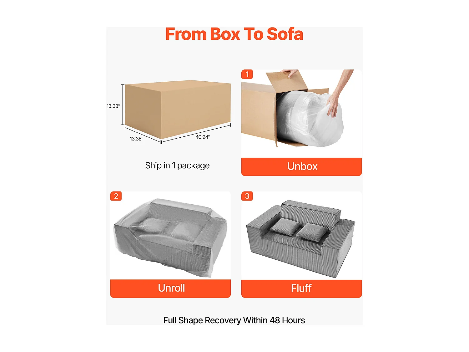 Canapé 2 Places SucceBuy 160cm, Canapé Moderne en Velours Côtelé avec Ressorts Ensachés, Coussins Confortables pour Salon, Bureau ou Appartement, Gris