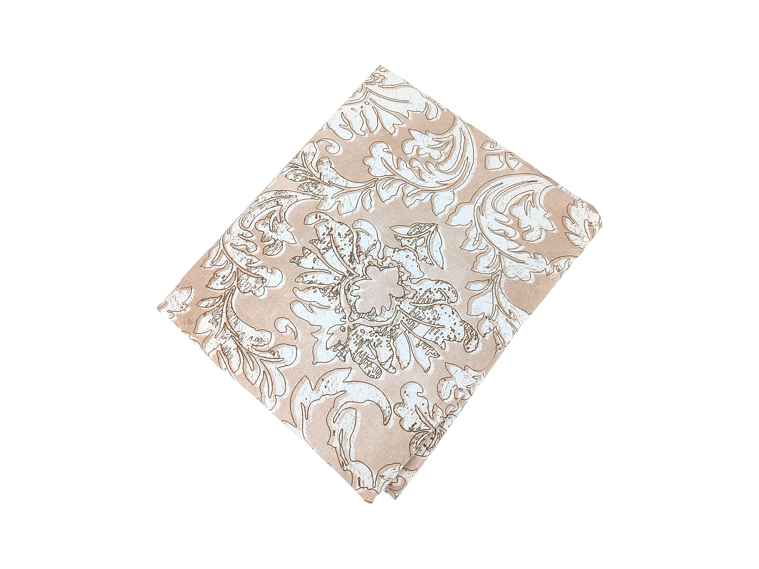 Drap plat 180x290 cm en percale de coton PALAZZO beige