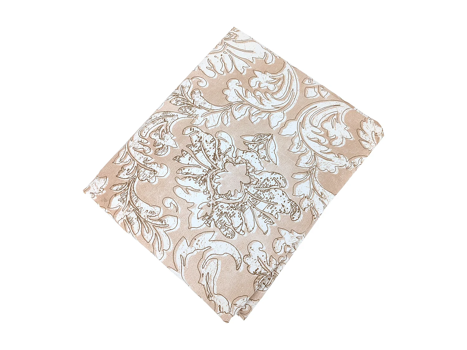 Drap plat 280x325 cm en percale de coton PALAZZO beige